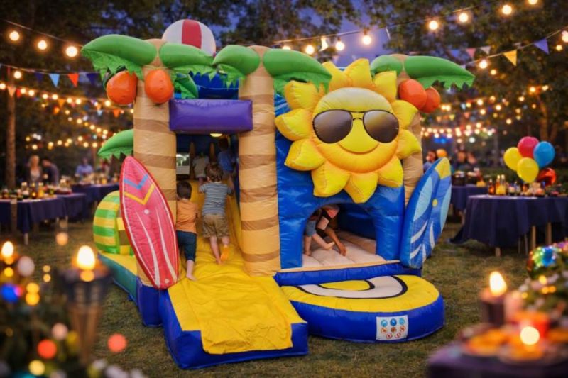 Middelgroot springkussen huren