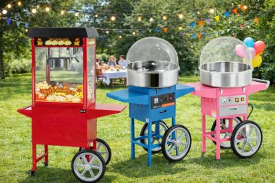 Verhuur van Suikerspin- en Popcornmachine