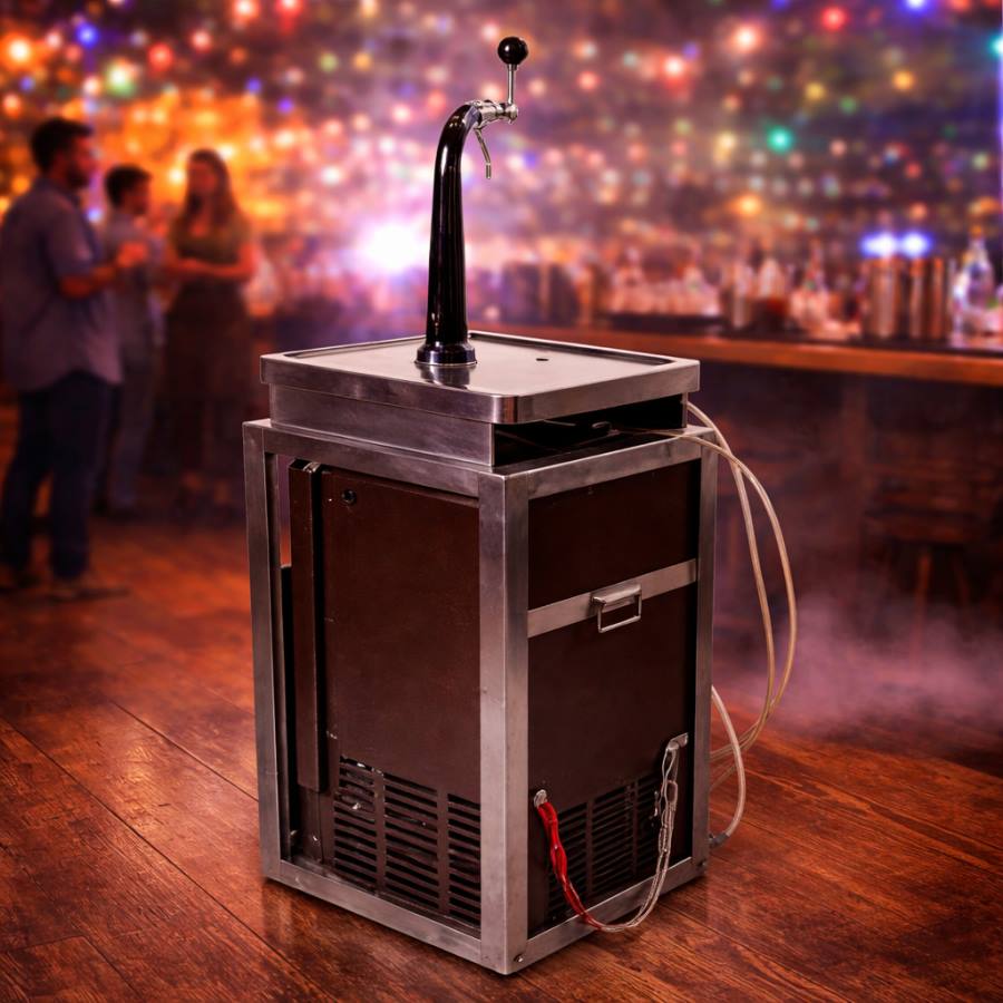 Staande watergekoelde biertap huren?