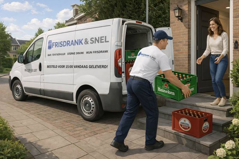 Bier laten bezorgen in Huizen en ’t Gooi