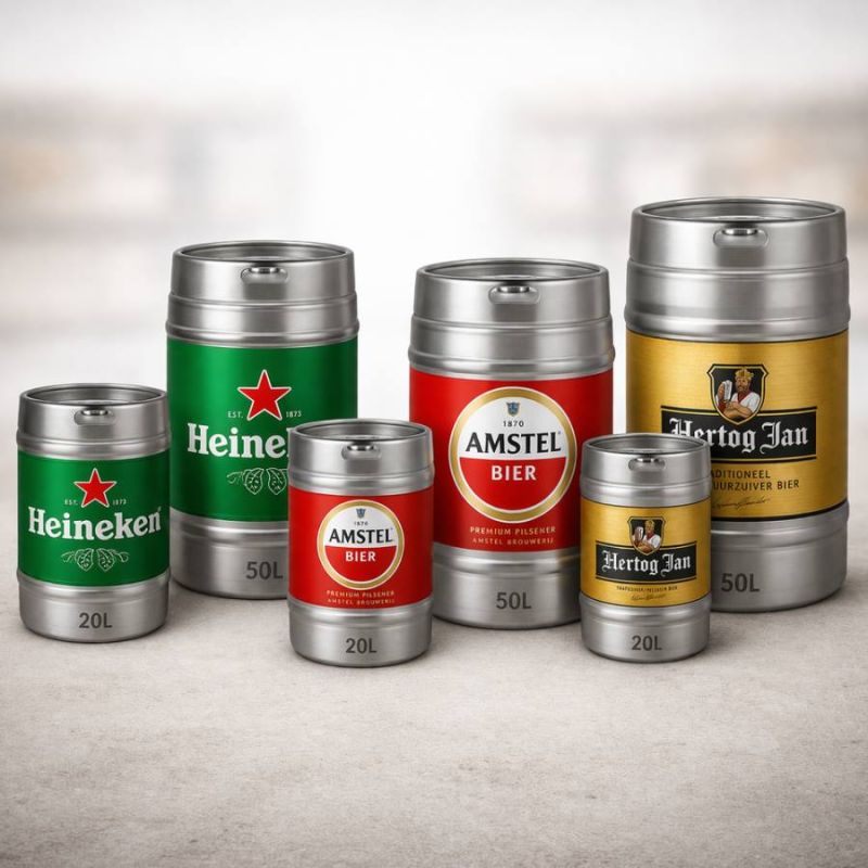 Bierfusten bezorgen in Huizen & ’t Gooi | 20L & 50L fusten