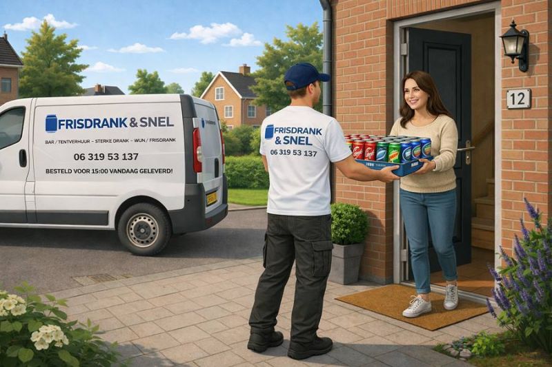 Frisdrank bezorgen 
