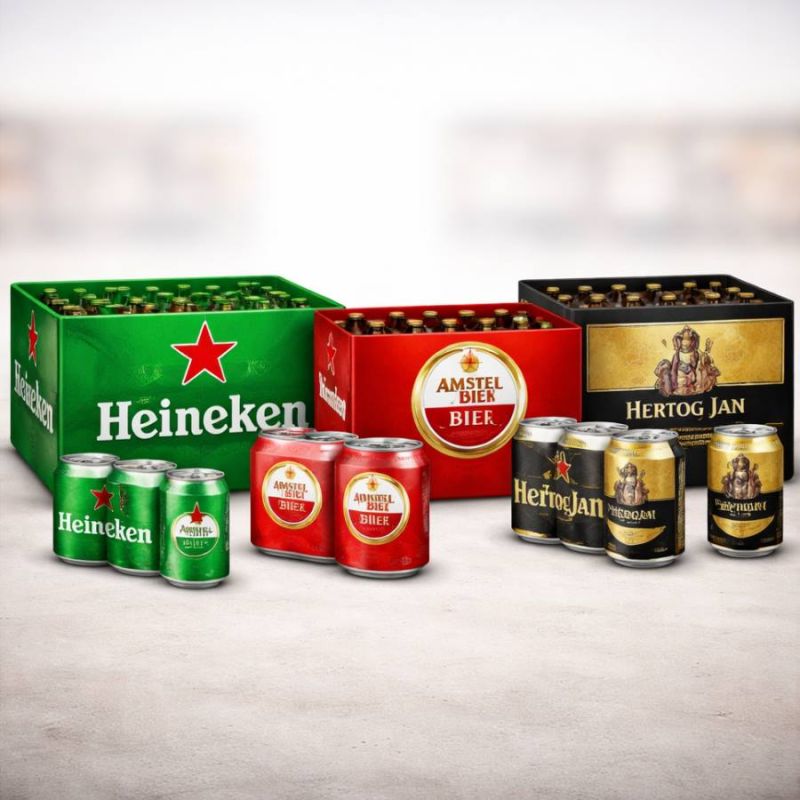 Bier kratten en blikjes bezorgen in Huizen & ’t Gooi | SnelVerhuur.nl